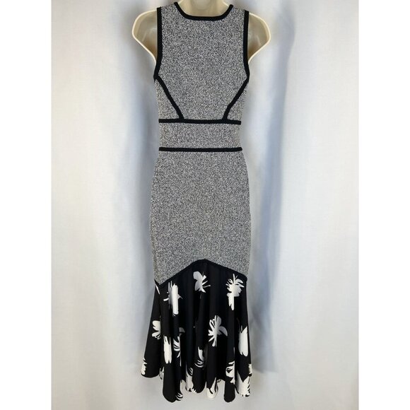 Prabal Gurung Collective Contrast Hem Midi Dress $340 - Picture 7 of 14